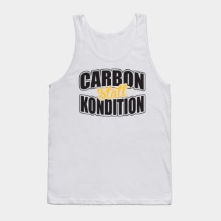 Carbon statt kondition Tank Top